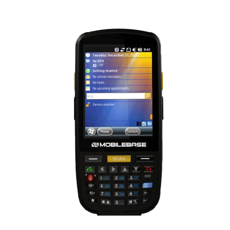 Терминал сбора данных Mobilebase DS3  (3.5in, 1D laser, Wifi b/g/n, BT, WinEH 6.5, 512Mb RAM/1Gb ROM, Numeric, IP65, АКБ 5200 mAh, подставка)